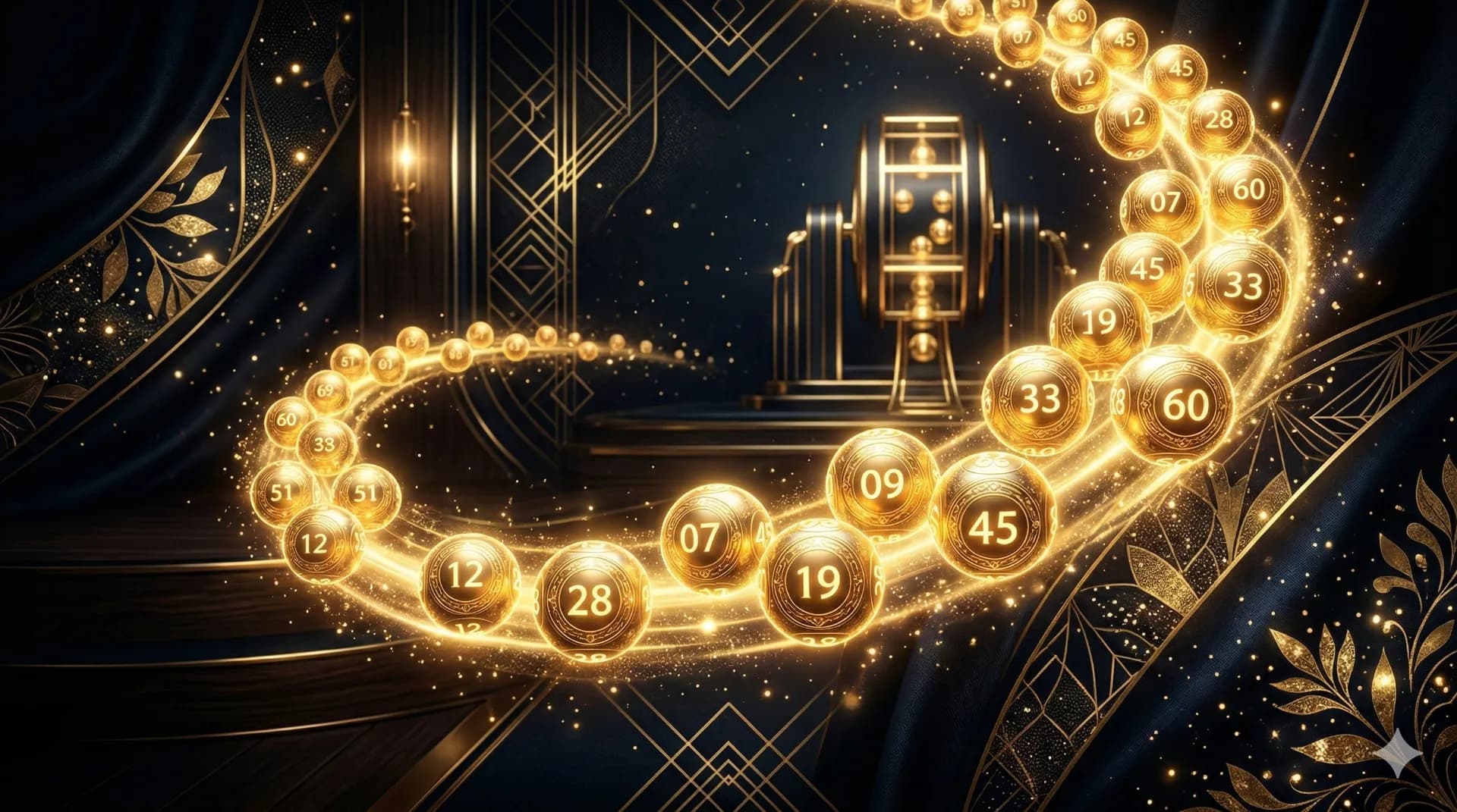 Lottery Banner Background